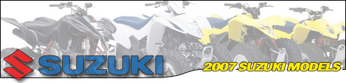 Suzuki ATV Model Info Header