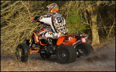FRE / KTM's #8 Bryan Cook - KTM 450 XC ATV 