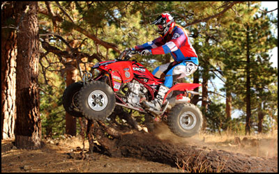 ITP Tires & Wheels' Andy Lagzdins - Honda TRX450R ATV