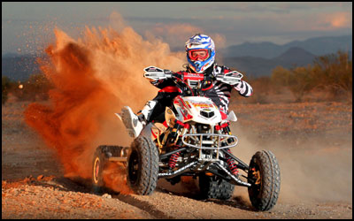 DWT Tires & Wheels' Garrin Fuller - QuadX Pro-Am ATV Racer