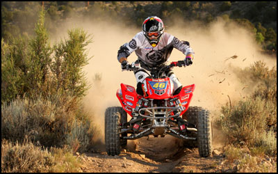 Dirt First's Andy Lagzdins - Honda 450R Sport ATV