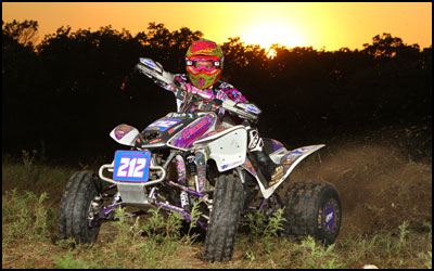 Maxxis' Lexie Coulter - GNCC Women's Class ATV Racer