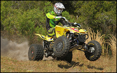 
Fly Racing's #4 Chris Bithell - GNCC XC1 Pro ATV Racer