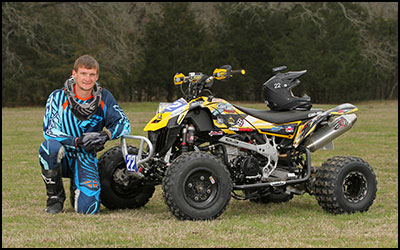 Can-Am's #22 Cody Miller - TQRA & TORN Pro ATV Racer