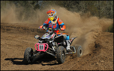 Lonestar Racing's #89 Cody Suggs - Honda 450R Sport ATV
