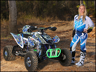 Megan Manshack ATV Motocross Racer