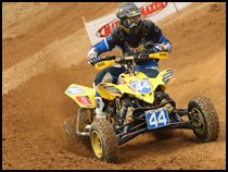 Suzuki's Chad Wienen Pro ATV Motocross Racers