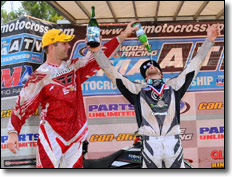 Kawasaki's Josh Creamer ATV Motocross