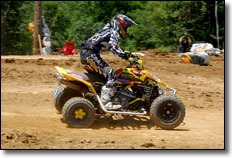 Josh Creamer Yoshimura Suzuki LTR450 ATV