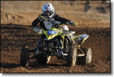 Walsh Race Craft's Pro AMA ATV Motocross ATV Racer Jeremy Lawson