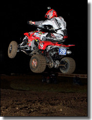 Josh Uppperman - Honda TRX 450R ATV Baldwin Motorsports