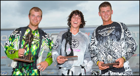 AMA ATV MX Pro-Am Production Podium