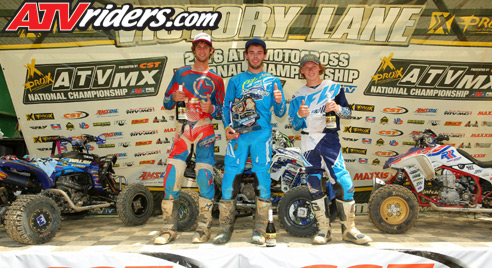 Pro-Am ATV Motocross Podium