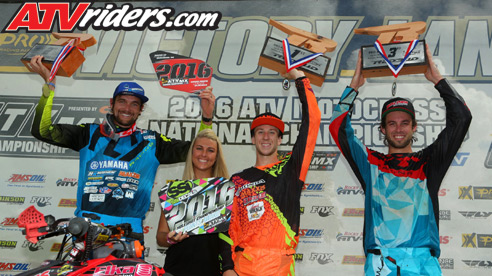 Pro ATV Motocross Podium