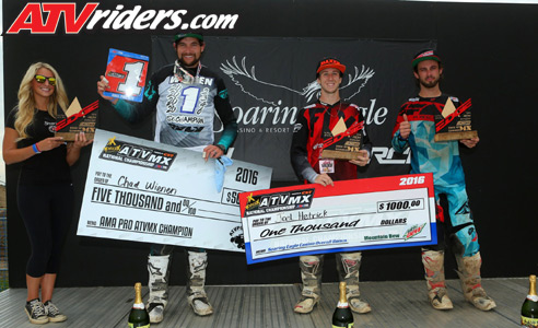 Pro ATV Motocross Podium