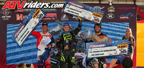 2015 ATV Pro Challenge Motocross Podium