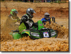 Artic Cat Mud Pro with Mud Tires