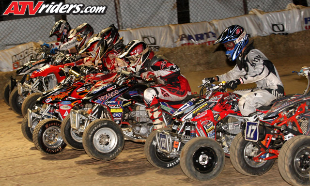 atvs with tracks. Dirt Track Racers are lined in
