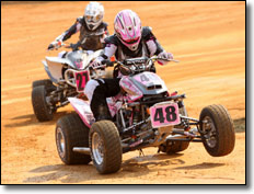 Paige Cowell & Bailey Williams ATV Racing