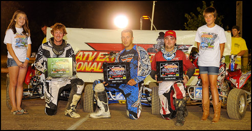 Extreme Drit Track ProAm Unlimited  ATV Podium