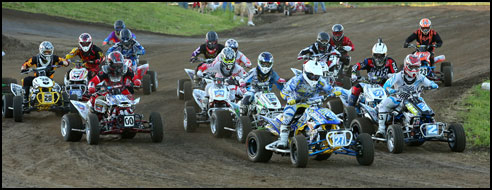 Brad Riley - Honda TRX 450R ATV Extreme Dirt Track 