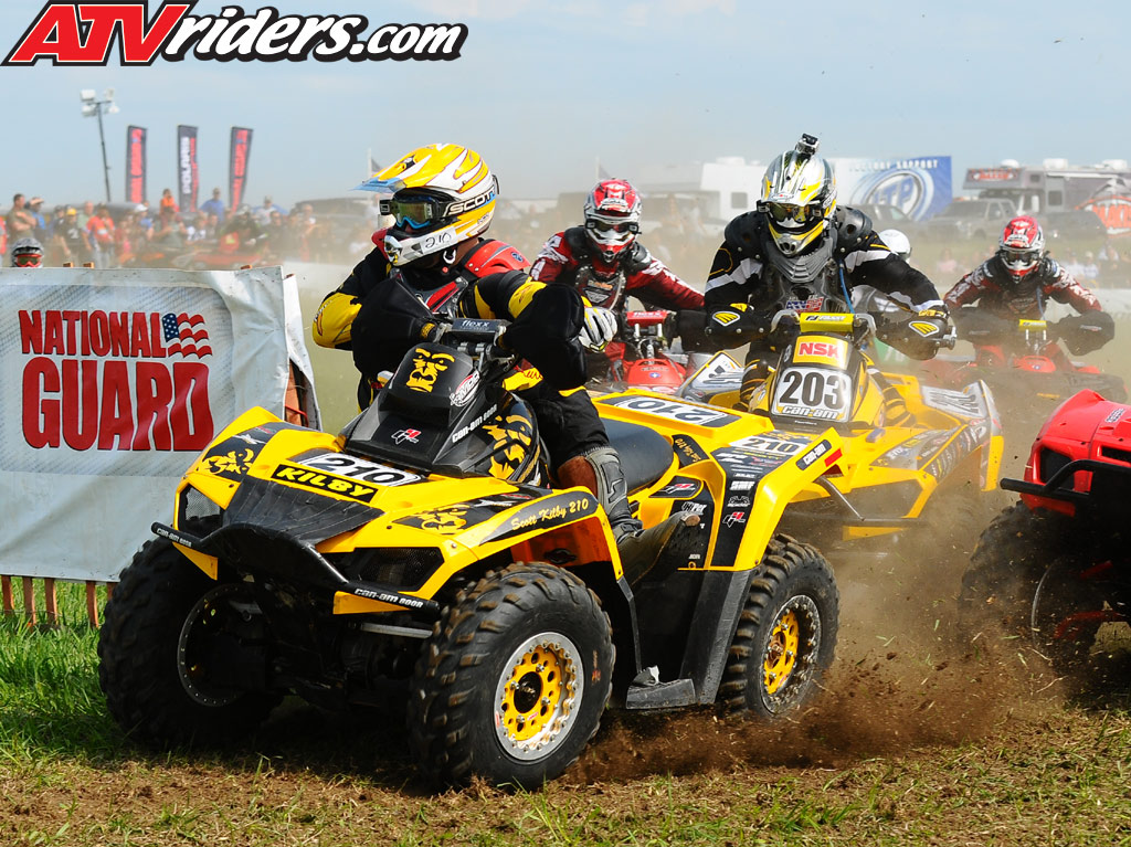 Can-Am Outlander Takes Second
