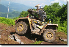 Michael Swift Can-Am Outlander Race ATV
