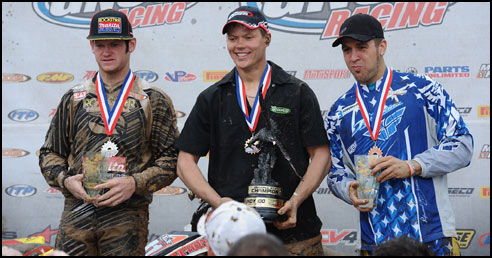 Can-Am GNCC Round 5 XC1 Pro Class Overall Podium