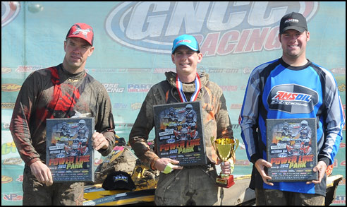 GNCC Morning Overall Podium