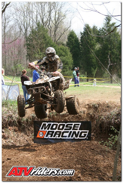 The Indiana XC ATV Racing Series featured a Creek Jump as an alternative to 