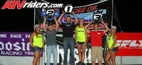 Midwest Extreme Dirt Track Racing Pro Podium
