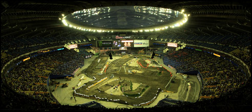 Supercross de Montreal Olympic Stadium