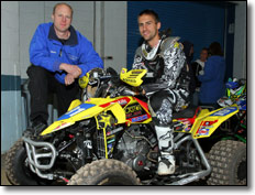 Dustin Wimmer - Suzuki LTR450 ATV Arenacross