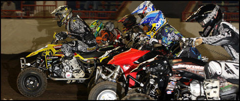 Dustin Wimmer - Suzuki LTR450 ATV Arenacross