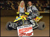 Dustin Wimmer - Suzuki LTR450 ATV Arenacross