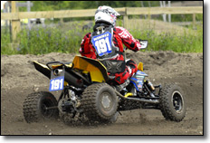 Dustin Wimmer - Suzuki LTR450 ATV Motocross Racing