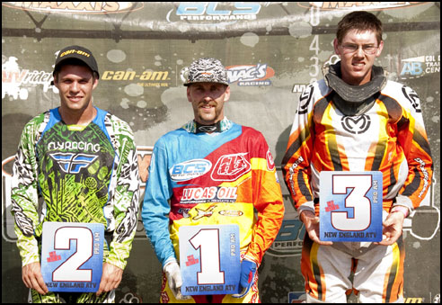 NEATV-MX Round 6 - Pro-Am Podium