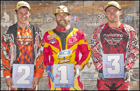 New England ATV Motocross Pro ATV Podium