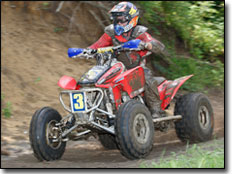 Andrew Stevens ATV Race 450r