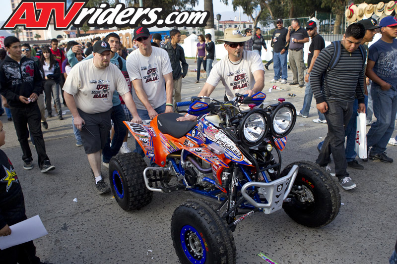 Honda trx450r baja 1000 #5