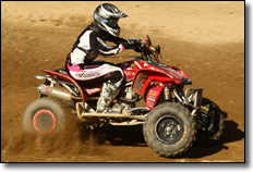 Julie Russell Honda TRX 450R ATV