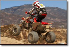 Mike Cafro - MCR Honda TRX450R ATV