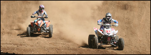 Julie Russell ATV Holeshot