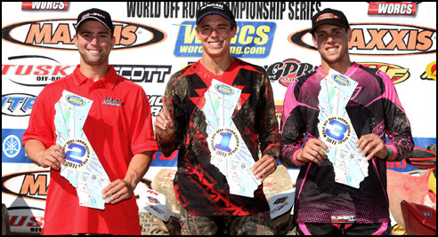 WORCS Racing Pro -Am ATV Podium