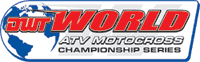 World  ATV Motocross Championship Racing Series Logo