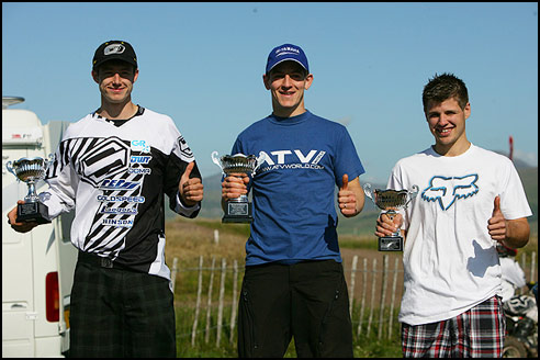 British Masters Pro ATV Class Podium