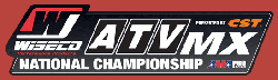 AMA ATV Motocross National Motocross Racing Series Logo