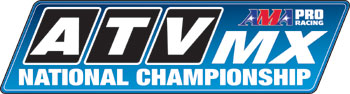 AMA ATV MX National Motocross Racing Series Logo