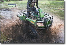 Arctic Cat 700 H1 Mud Pro ATV  Pits