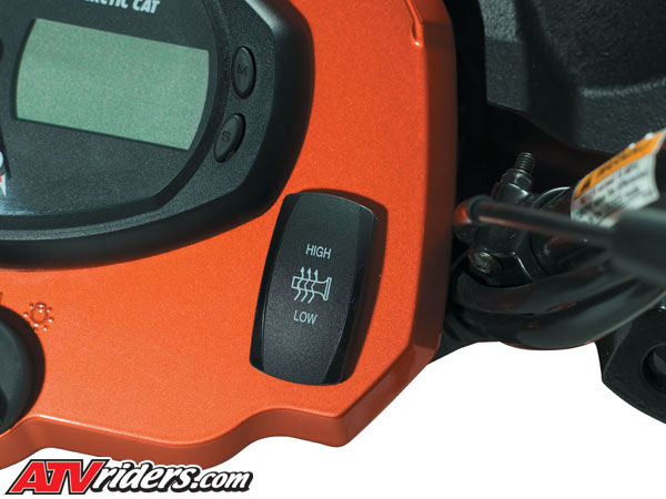 Hand and thumb warmers for honda atv